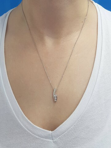 EinStein Diamant Kette‌‌ in Silber