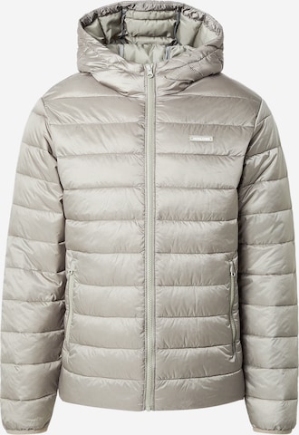 JACK & JONES Демисезонная куртка 'JWHLOGAN' в Серый: спереди