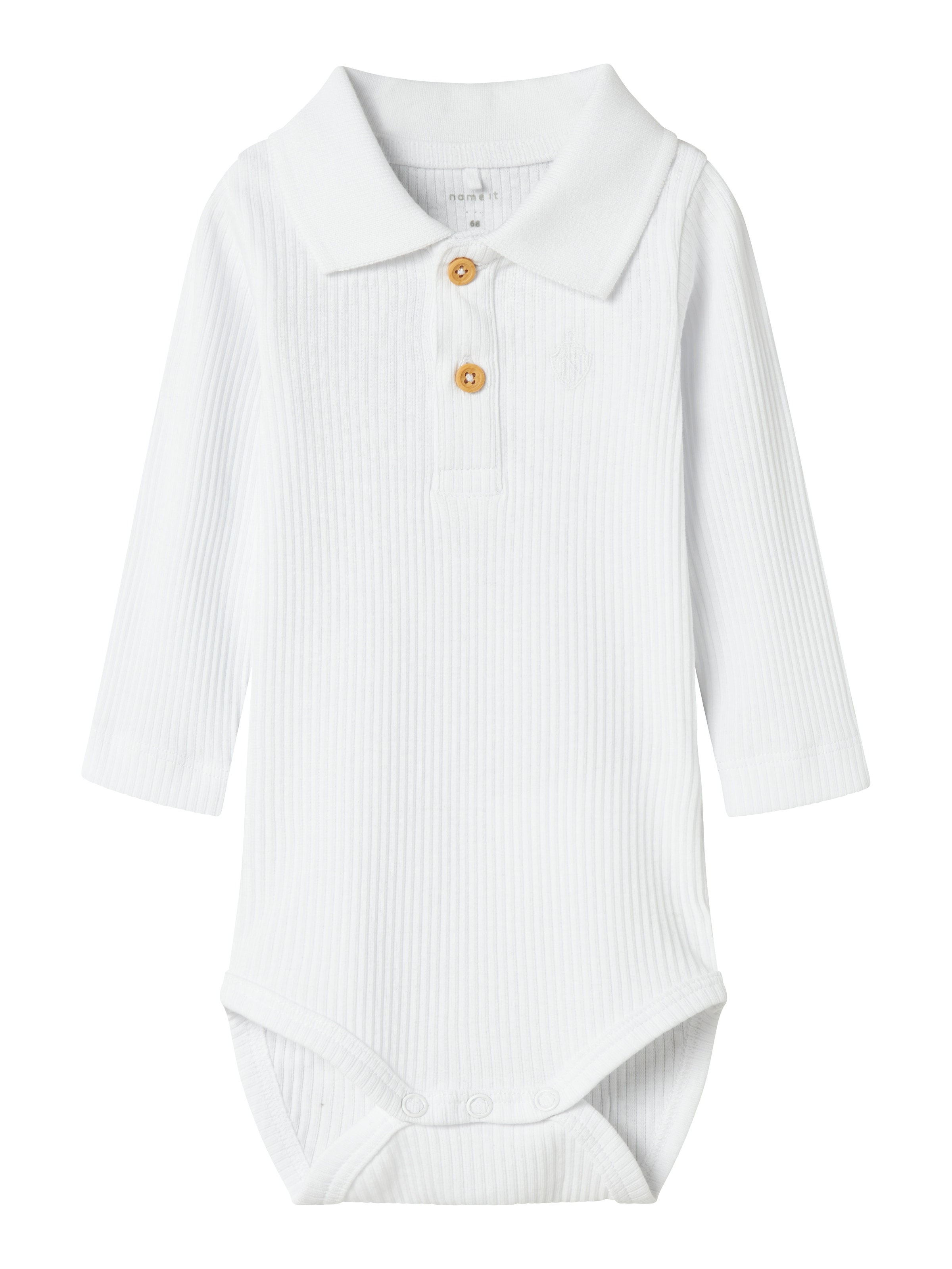 NAME IT Sparkedragt/Body 'NBMFRIMAN' i hvid: forside