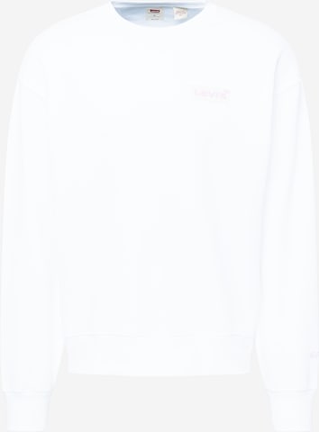 LEVI'S ® Sweatshirt 'Relaxd Graphic Crew' in Weiß: predná strana