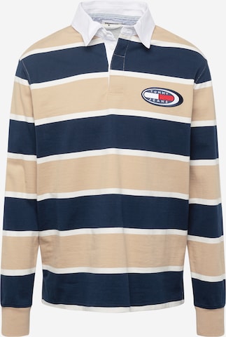 Tommy Jeans Poloshirt in Beige: predná strana