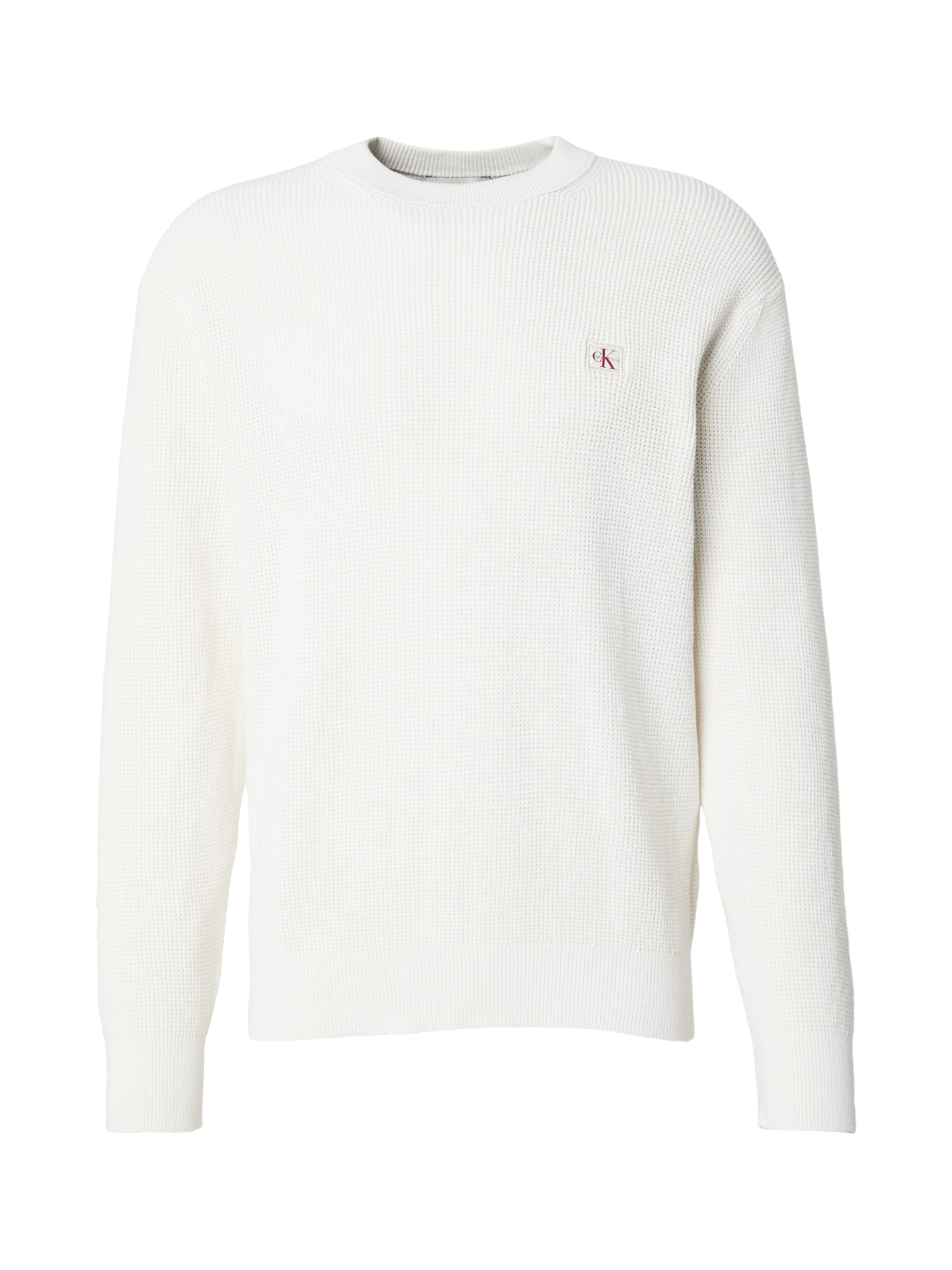 Calvin Klein Jeans Pullover 'CLSC' i hvid: forside