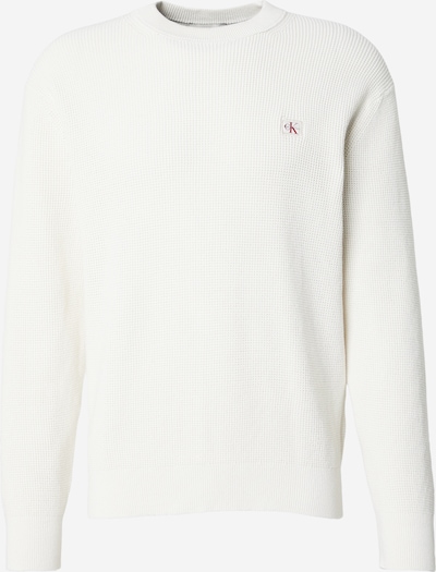 Calvin Klein Jeans Neulepaita 'CLSC' koossa XS värissä luonnonvalkoinen, Tuotenäkymä