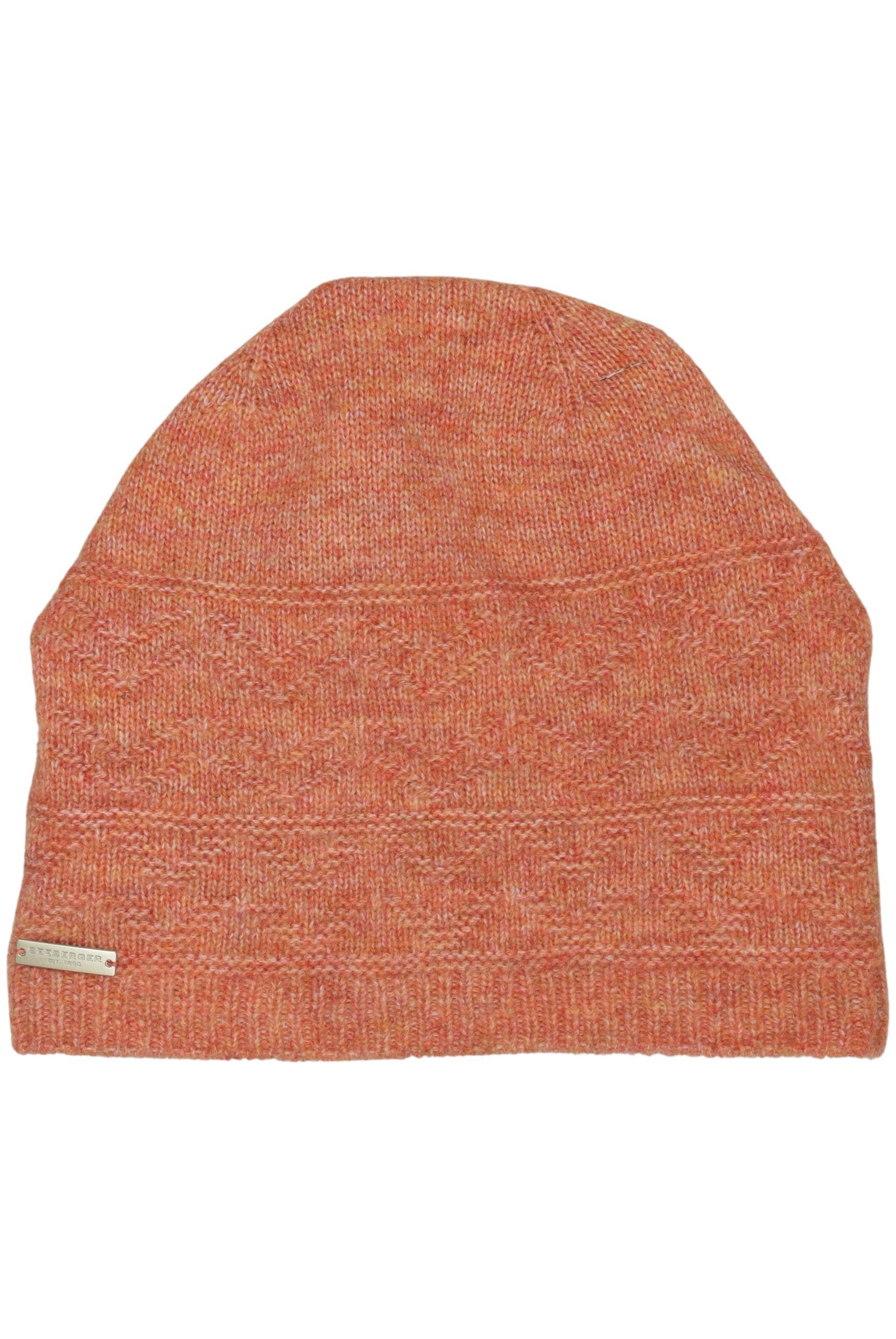 Seeberger Hut oder Mütze in One Size in orange, Produktansicht