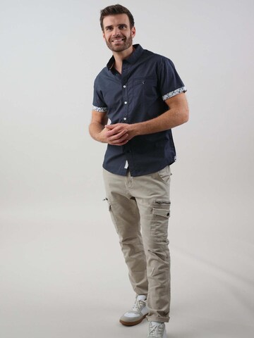 Deeluxe Regular fit Overhemd 'MAYORCA' in Blauw
