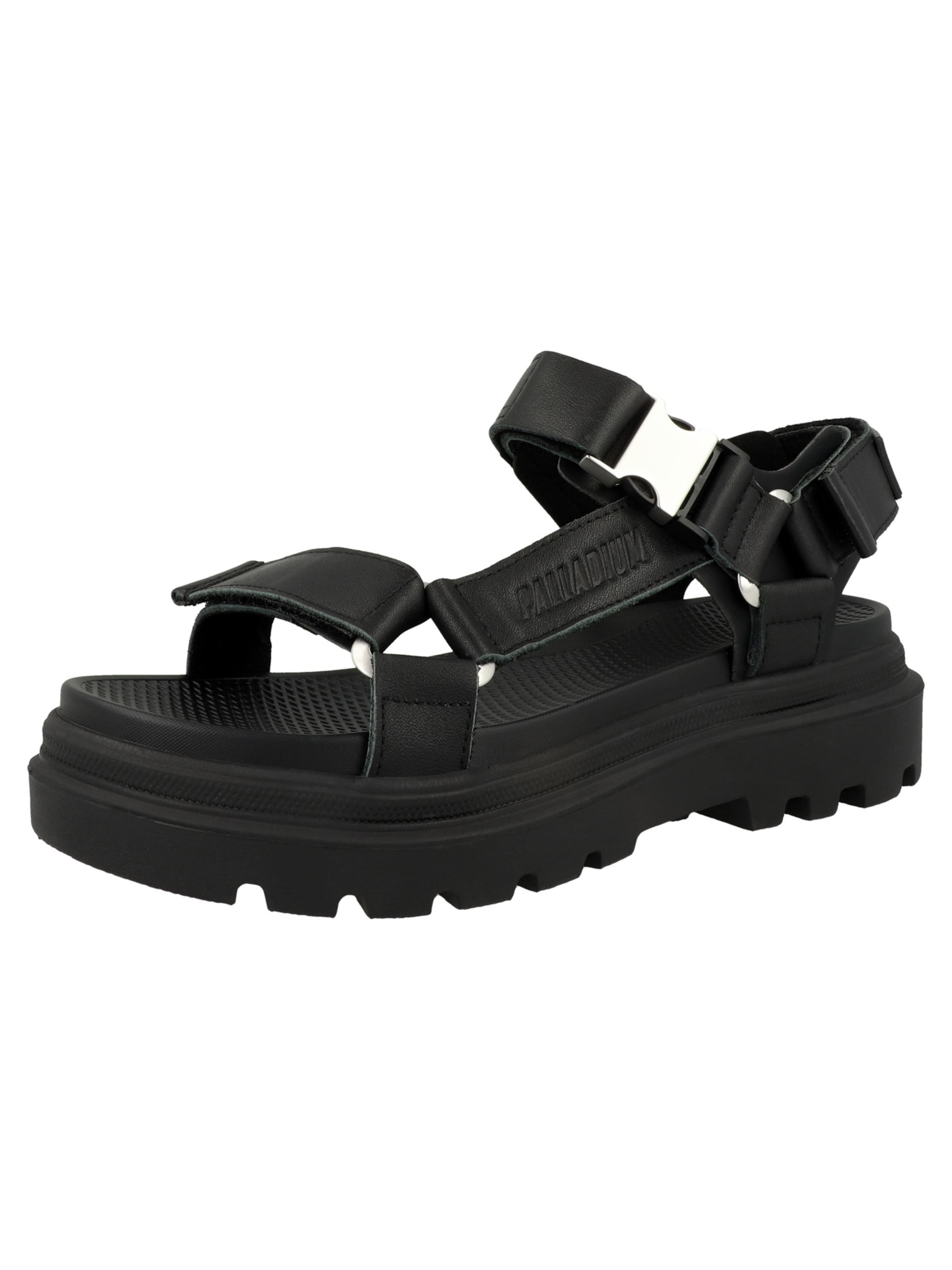 Palladium Sandal 'Pallacruise' in Black: front