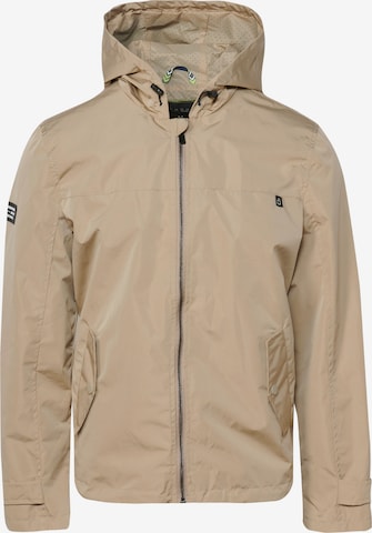 KOROSHI Between-season jacket in Beige: front