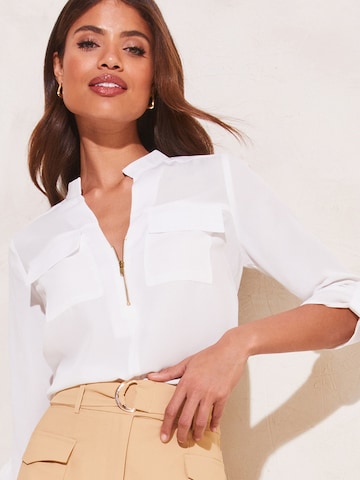 Lipsy Blúz - fehér