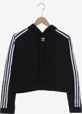 ADIDAS ORIGINALS Sweatshirt & Zip-Up Hoodie in XS in Black: front