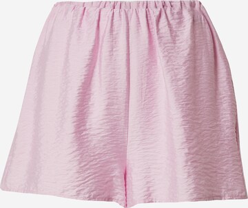 Regular Pantalon 'Emelie' EDITED en rose : devant