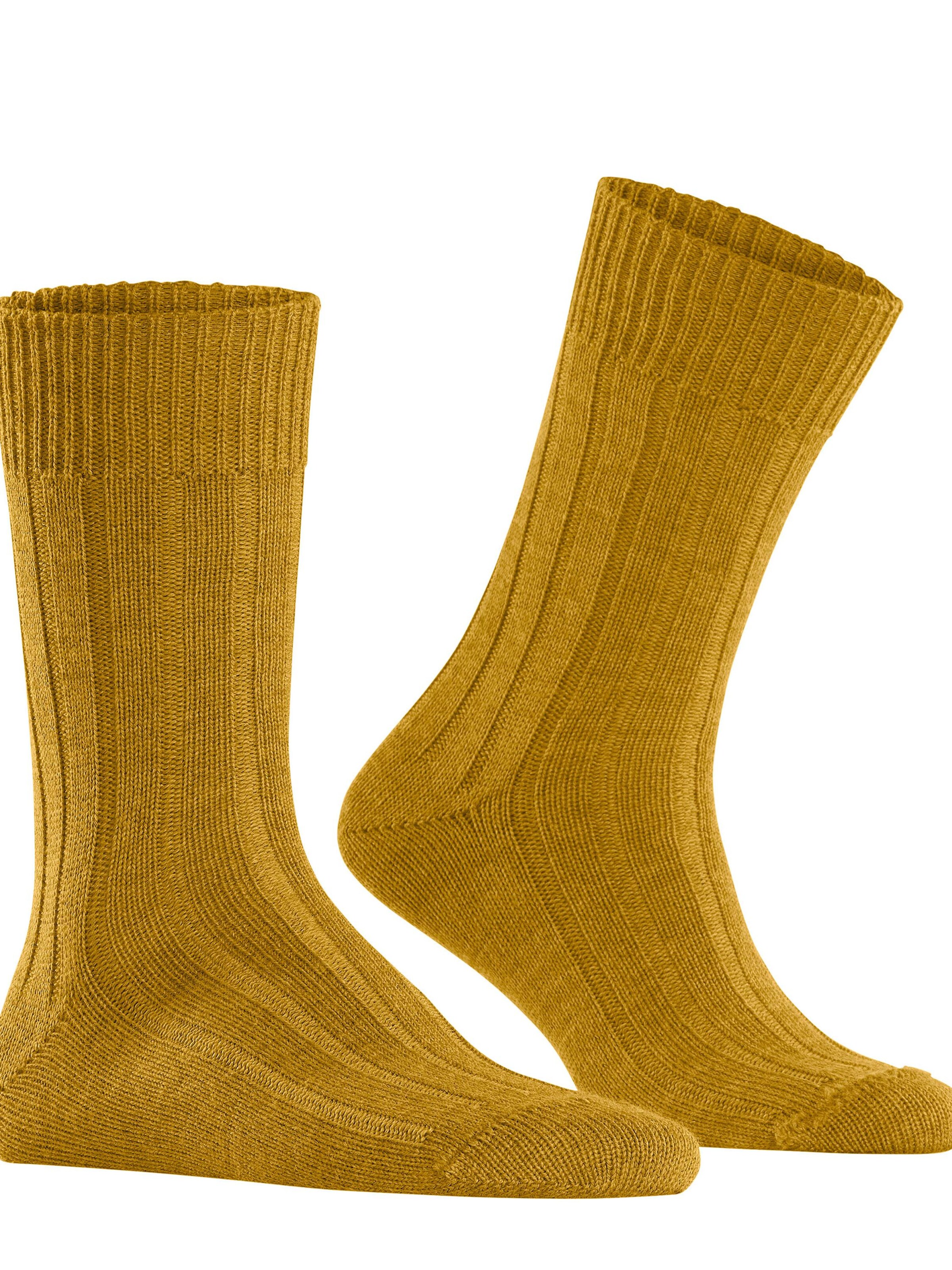 BURLINGTON Socks 'Dover' in Yellow