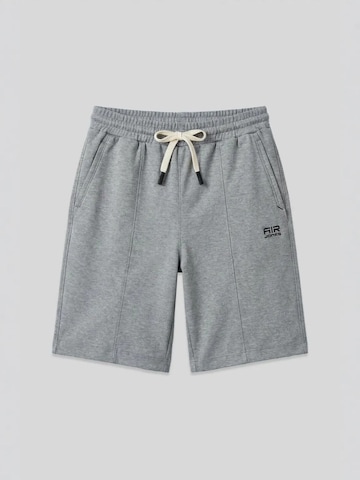 Tommy Life - Regular Calças de desporto em cinzento: frente