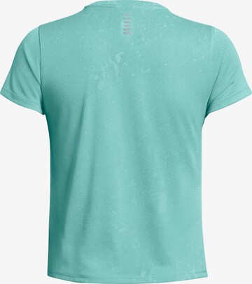 UNDER ARMOUR Functioneel shirt 'Launch Splatter' in Blauw