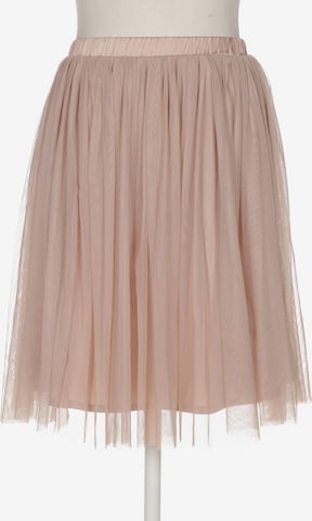 LACE & BEADS Skirt in S in Beige: front