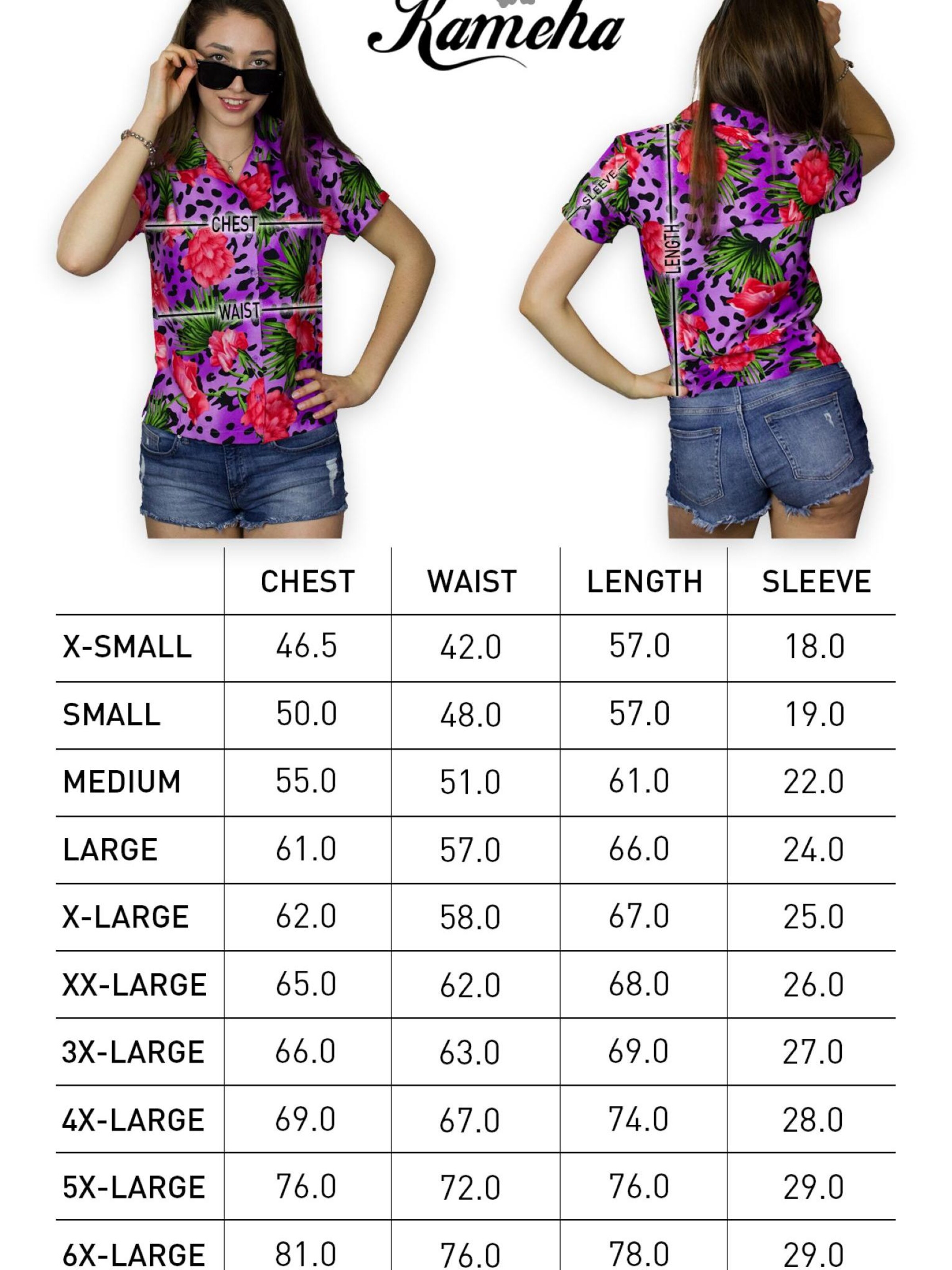 King Kameha Blouse 'Leopard Flowers' in Purple