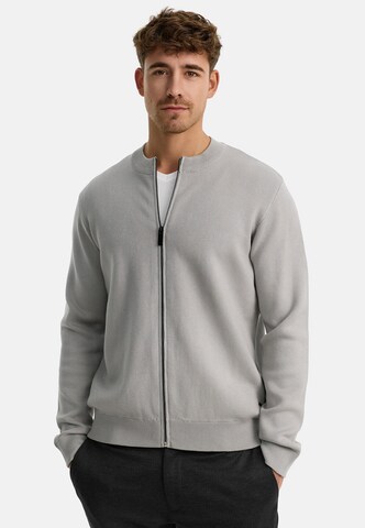 Vestes en maille 'Laos' INDICODE JEANS en gris : devant