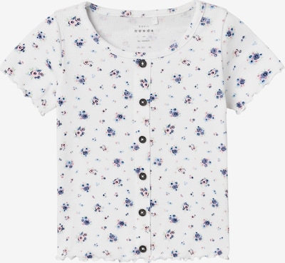 NAME IT T-Shirt 'VEMIA' en bleu clair / bleu violet / rose / blanc, Vue avec produit
