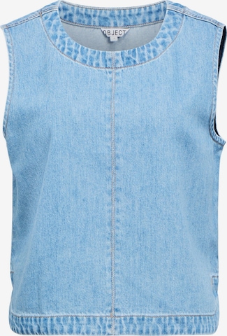 OBJECT Top 'OBJRosie' in Blauw: voorkant