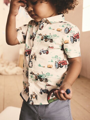 Next - Ajuste regular Camisa 'Cath Kidston' en blanco