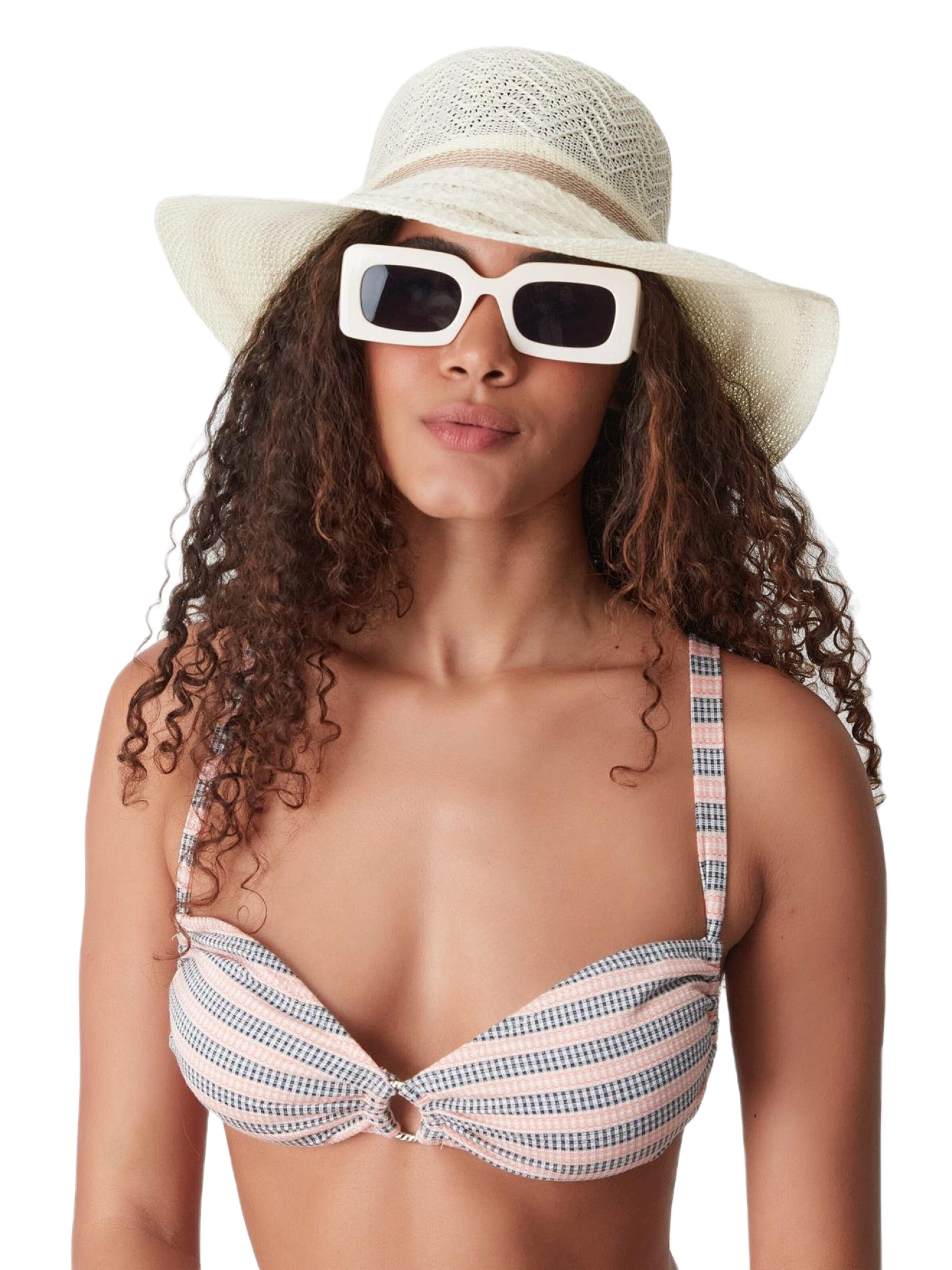 C&City Hat in Beige: front