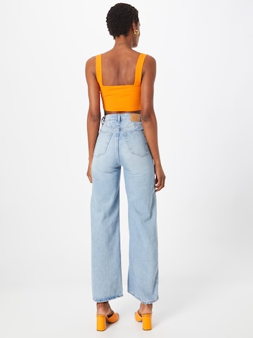 WEEKDAY Wide Leg Jeans 'Ace Summer' i blå