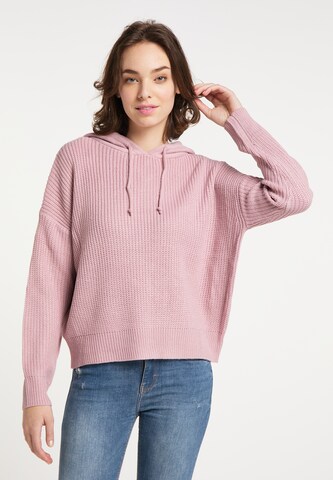 Pull-over MYMO en rose : devant