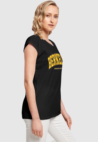 Merchcode T-Shirt 'Berkeley University - Arch' in Schwarz