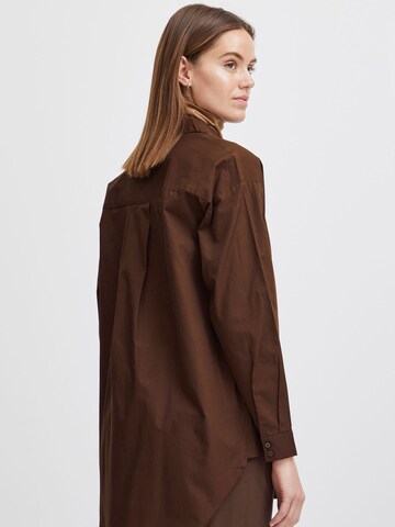 b.young Blouse 'Gamze' in Brown