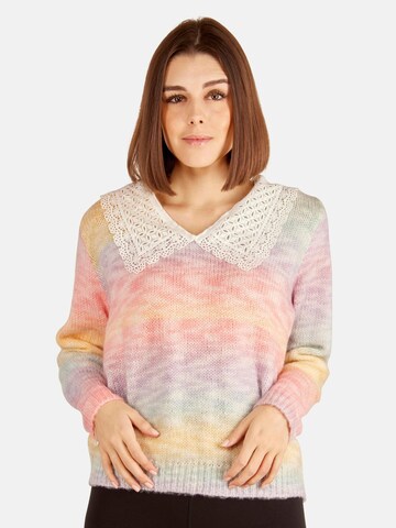 TOOche Sweater 'Rainbow' in Mixed colors: front