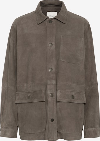My Essential Wardrobe Between-Season Jacket 'Olly' in Brown: front