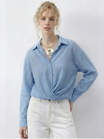 Bianco Lucci Hemden in Blau