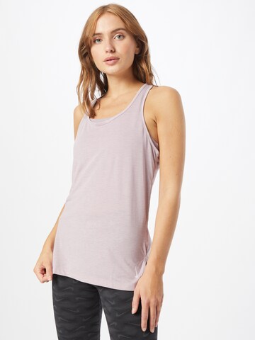 NIKE Sporttop in Roze: voorkant