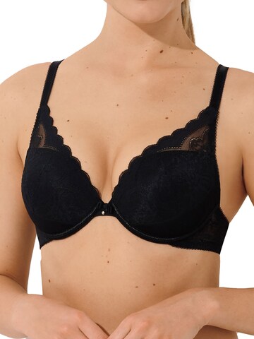 Lisca Push-up Bra 'Evelyn' in Black