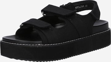 Raid Sandal 'AKILINA' i svart: framsida