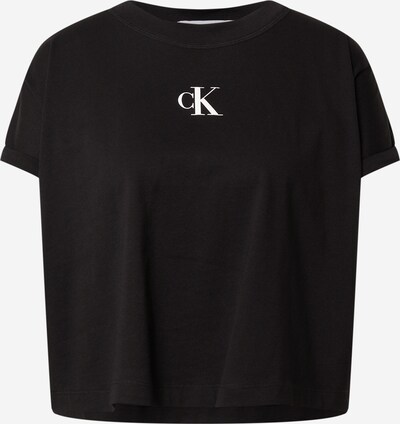 Tricou Calvin Klein Jeans pe roșu / negru / alb, Vizualizare produs