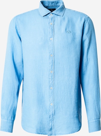 mėlyna La Martina Standartinis modelis Marškiniai: priekis