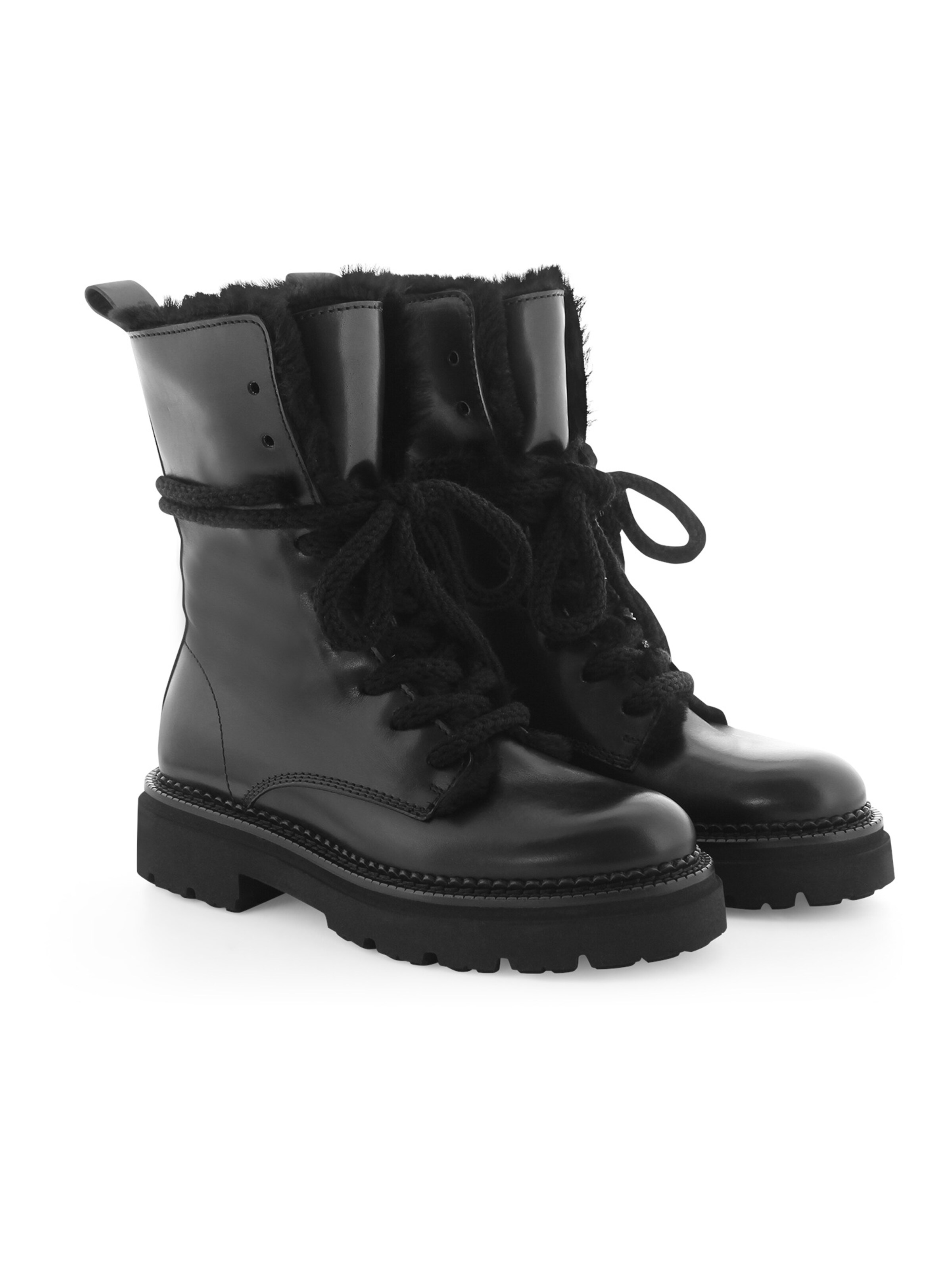 Bottines à lacets 'Jacy' Kennel & Schmenger en noir