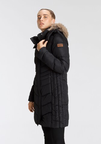 ICEPEAK Wintermantel in Schwarz