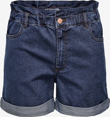 JDY Loosefit Shorts 'ROMA' in Blau: predná strana