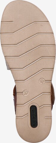 REMONTE Strap Sandals in Brown