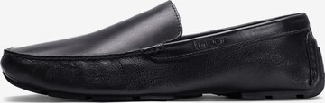 Kazar Moccasins in Black: front