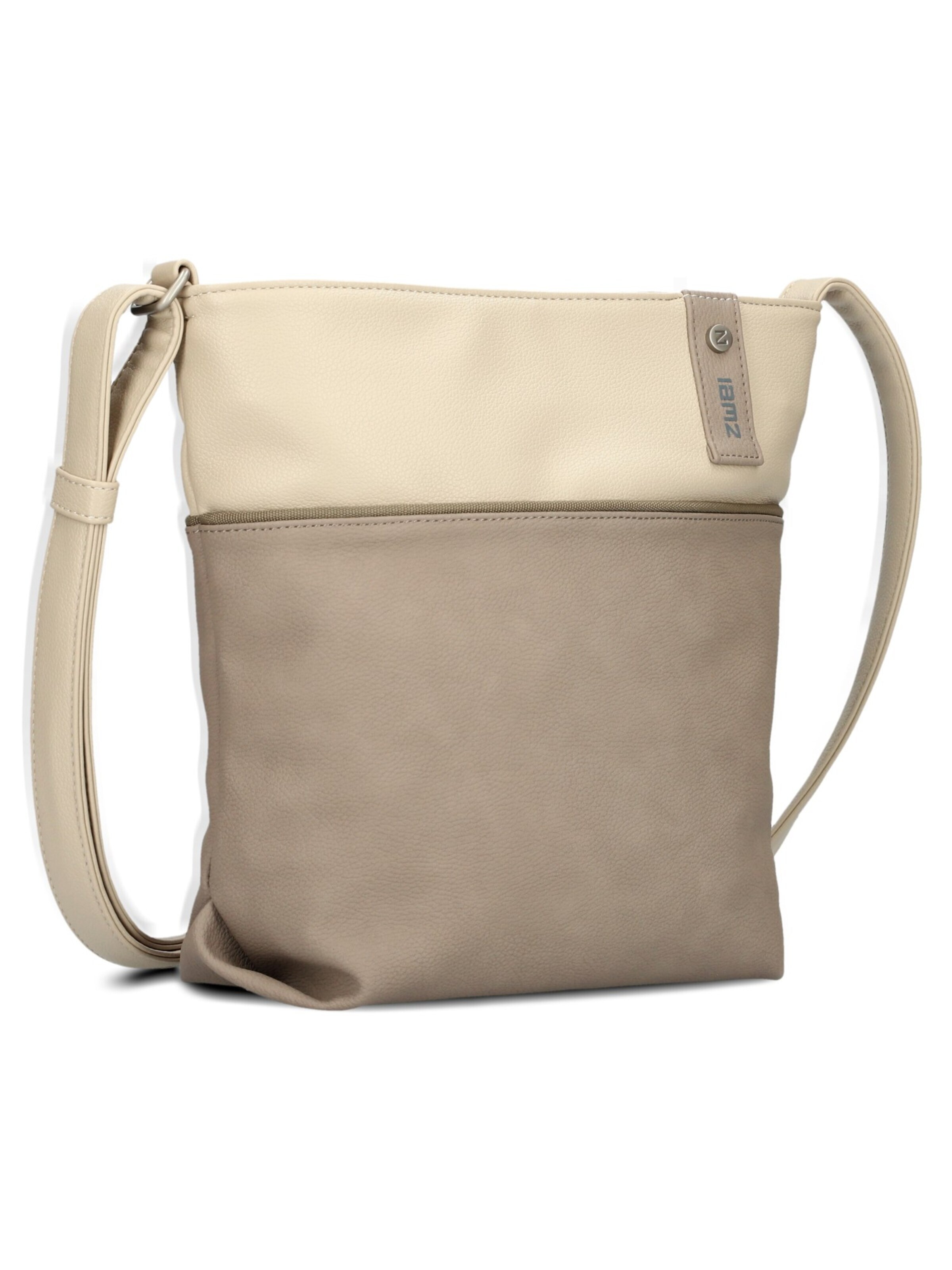 ZWEI Handbag 'JANA J10' in Brown