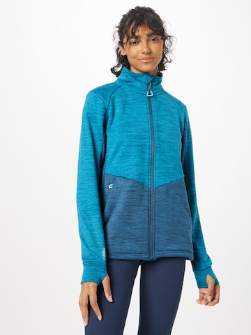 KILLTEC Functionele fleece jas in Blauw: voorkant