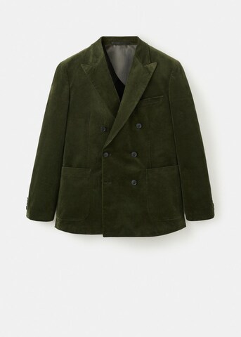 MANGO MAN Slim Fit Sakko 'Panna' in Grün