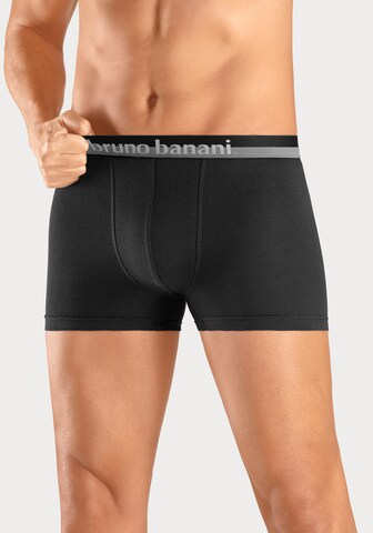 BRUNO BANANI Boxer shorts in Black: front