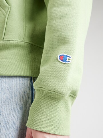 Felpa di Champion Authentic Athletic Apparel in verde