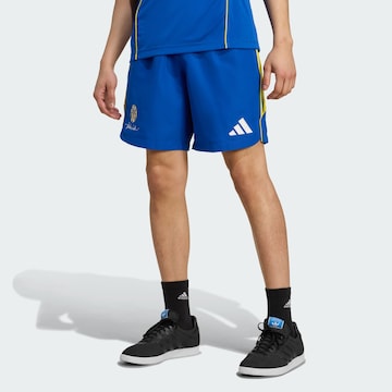 Loosefit Pantalon 'Juventus Turin Vialli' ADIDAS ORIGINALS en bleu : devant