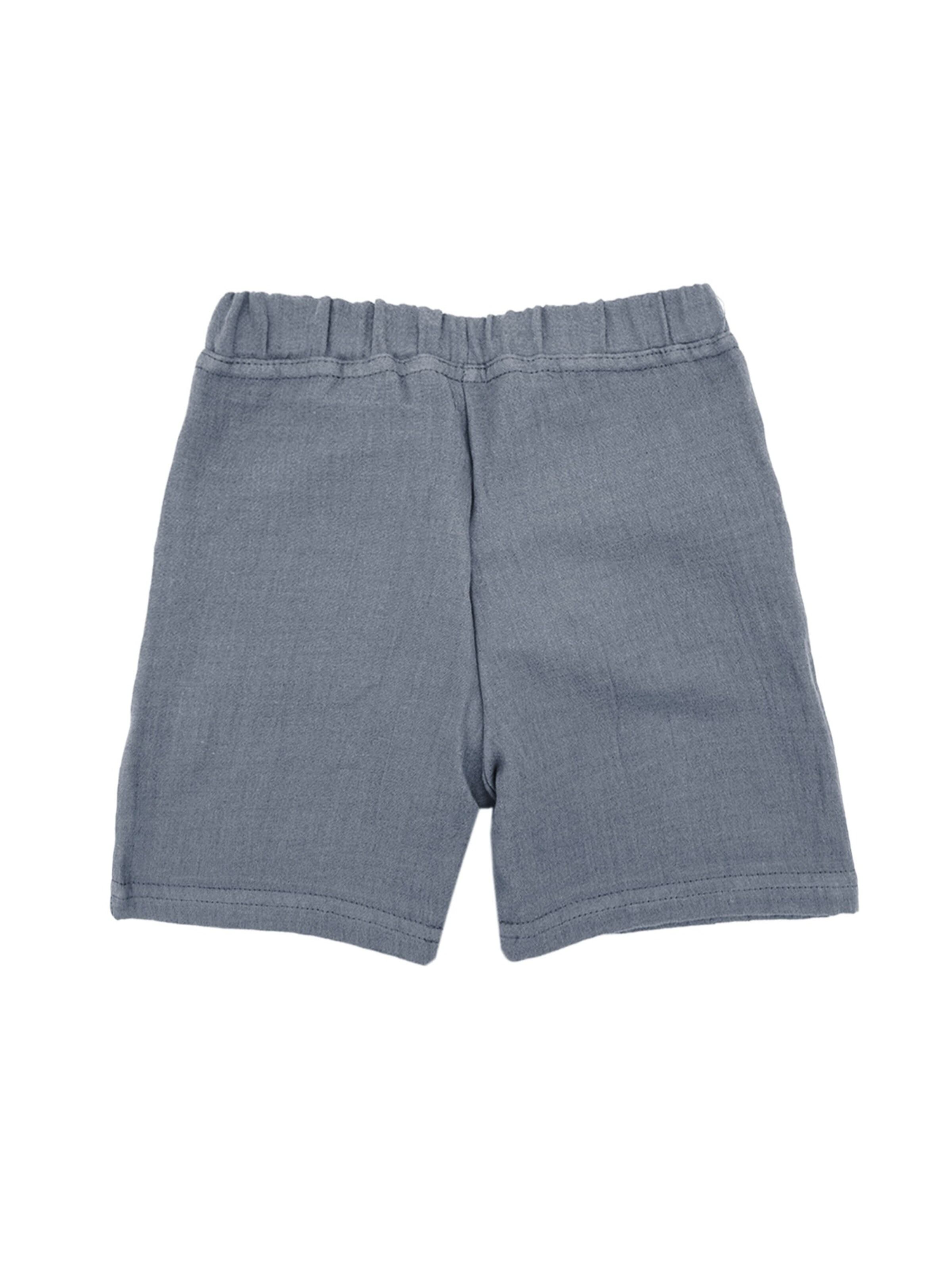 MAXIMO Regular Hose 'GOTS MINI-Shorts,Musselinstoff'‌‌‌ in Blau