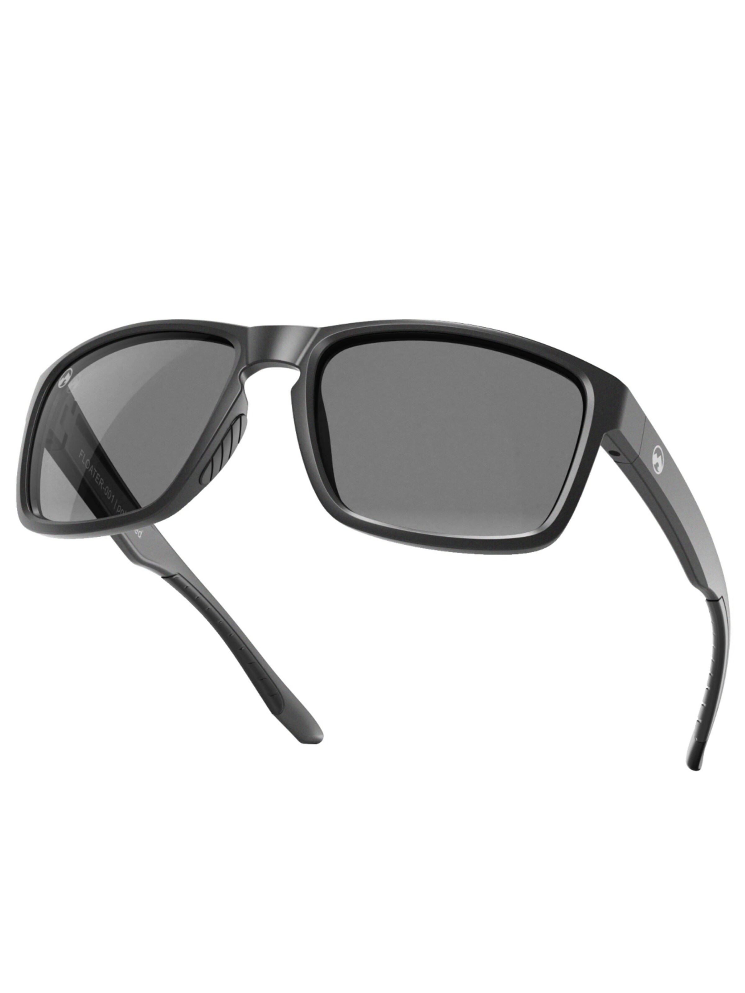 Mowmow - Gafas de sol deportivas 'MowMow Floater Sunglasses - Sports Glasses - Cycling Glasses - Floating Sunglasses - Polarized - Men - Women' en negro: frente