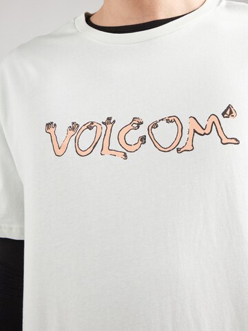 Volcom Tričko 'CRAZYBAL' - Modrá